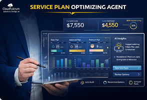 Service Plan Optimizing Agent