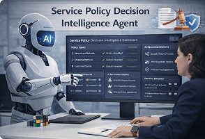 Service Policy Decision Intelligence Agent