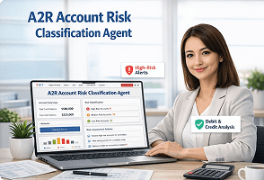 AI agent supporting enterprise finance operations