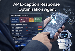 AI agent supporting enterprise finance operations