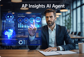 AI agent supporting enterprise finance operations