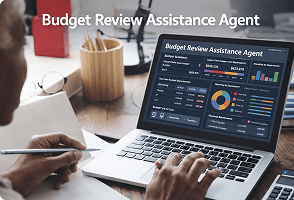 AI agent supporting enterprise finance operations
