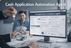 AI agent supporting enterprise finance operations