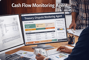 AI agent supporting enterprise finance operations
