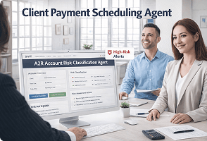 AI agent supporting enterprise finance operations