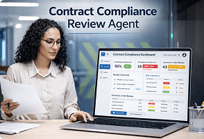 AI agent supporting enterprise finance operations