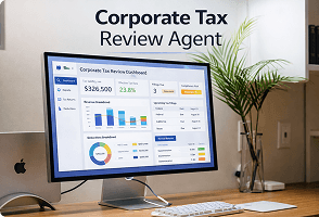 AI agent supporting enterprise finance operations