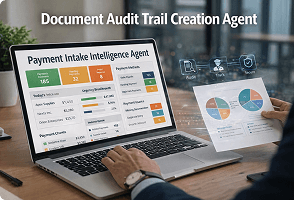 AI agent supporting enterprise finance operations