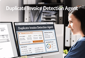 AI agent supporting enterprise finance operations