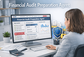 AI agent supporting enterprise finance operations