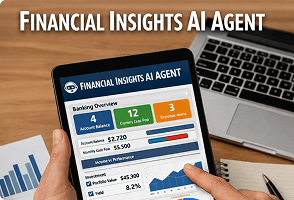 AI agent supporting enterprise finance operations