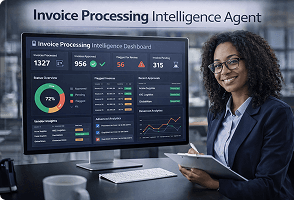 AI agent supporting enterprise finance operations