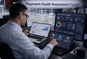 AI agent supporting enterprise finance operations