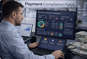 AI agent supporting enterprise finance operations