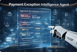 AI agent supporting enterprise finance operations