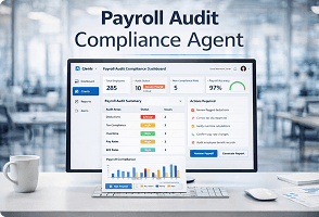 AI agent supporting enterprise finance operations
