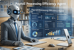 AI agent supporting enterprise finance operations