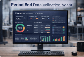 AI agent supporting enterprise finance operations