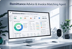 AI agent supporting enterprise finance operations