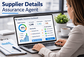 AI agent supporting enterprise finance operations
