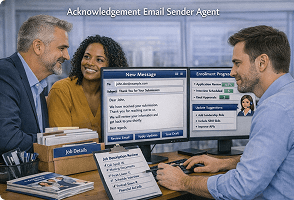 AI agent supporting enterprise human resource operations