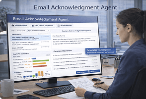 AI agent supporting enterprise human resource operations