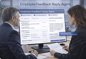 AI agent supporting enterprise human resource operations