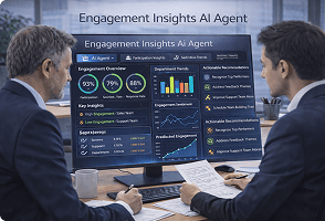 AI agent supporting enterprise human resource operations