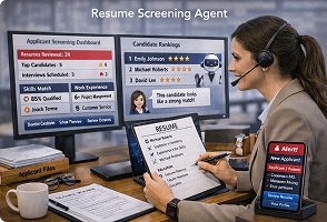 AI agent supporting enterprise human resource operations