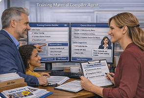 AI agent supporting enterprise human resource operations