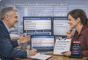 AI agent supporting enterprise legal operations
