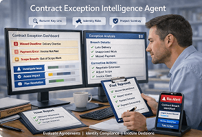 AI agent supporting enterprise legal operations