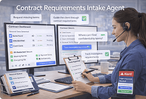 AI agent supporting enterprise legal operations