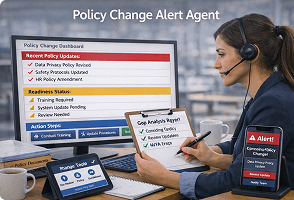 AI agent supporting enterprise legal operations