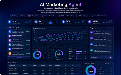 AI agent supporting enterprise marketing operations