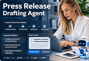 AI agent supporting enterprise marketing operations