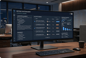 AI agent supporting enterprise operations