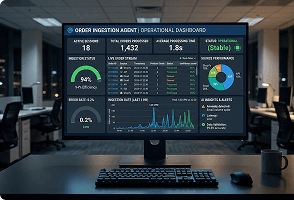AI agent supporting enterprise operations