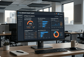 AI agent supporting enterprise operations