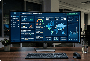 AI agent supporting enterprise procurement operations