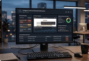 AI agent supporting enterprise procurement operations