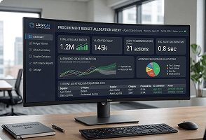 AI agent supporting enterprise procurement operations