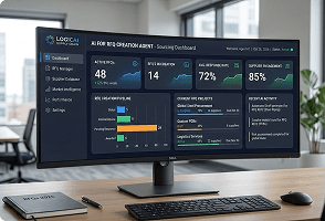 AI agent supporting enterprise procurement operations