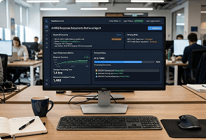 AI agent supporting enterprise procurement operations