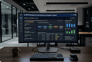 AI agent supporting enterprise procurement operations