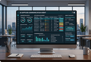 AI agent supporting enterprise procurement operations