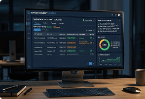 AI agent supporting enterprise procurement operations