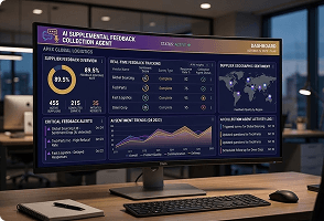 AI agent supporting enterprise procurement operations