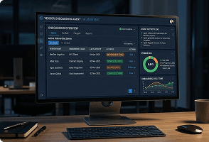 AI agent supporting enterprise procurement operations
