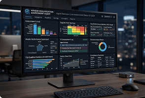 AI agent supporting enterprise procurement operations